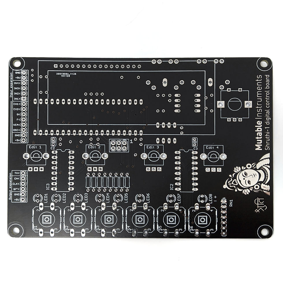 Shruthi Control PCB