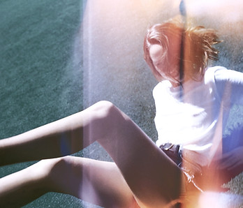 Woman Falling Backwards