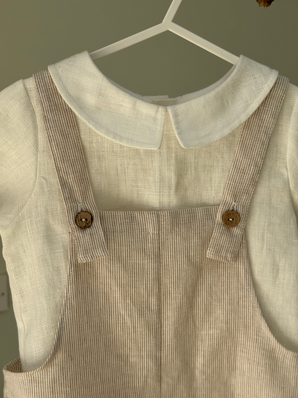 Thumbnail: Set Alle camasa cu salopeta 