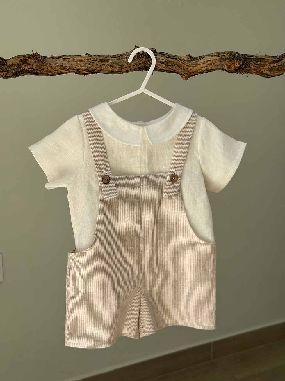 Thumbnail: Set Alle camasa cu salopeta 