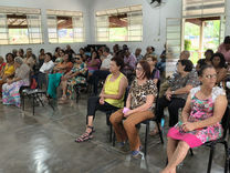 Programa Três Pontas por Elas leva aos idosos, informação e conscientização sobre violência contra a mulher