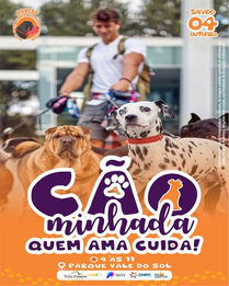 🐾💚 CÃOMINHADA + VACINAÇÃO ANTIRRÁBICA 💉🐶