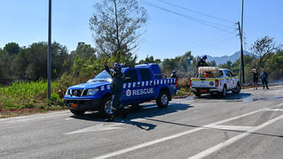 Πυρκαγιά στην Νέα Σαμψούντα -Διασταύρωση