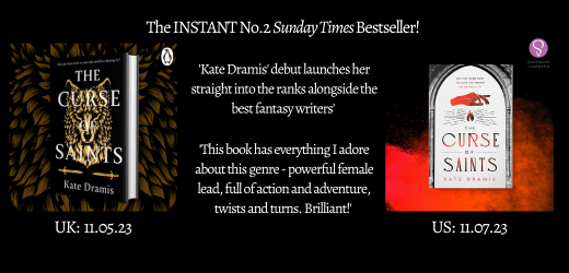 Copy of Kate Dramis' debut launches he straight into the ranks alongside the best fantasy writers r