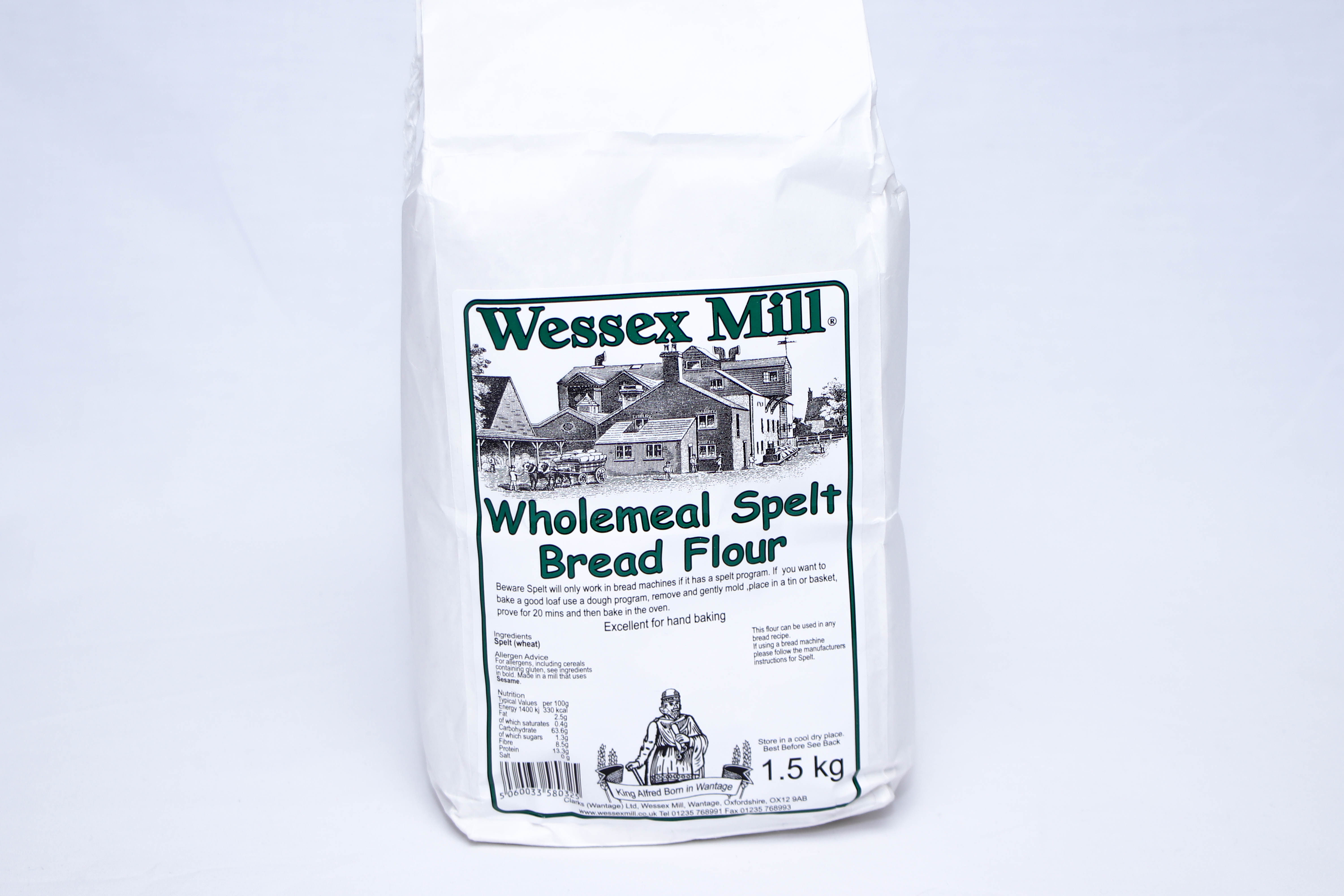 Wessex Mill Wholemeal Spelt Bread Flour