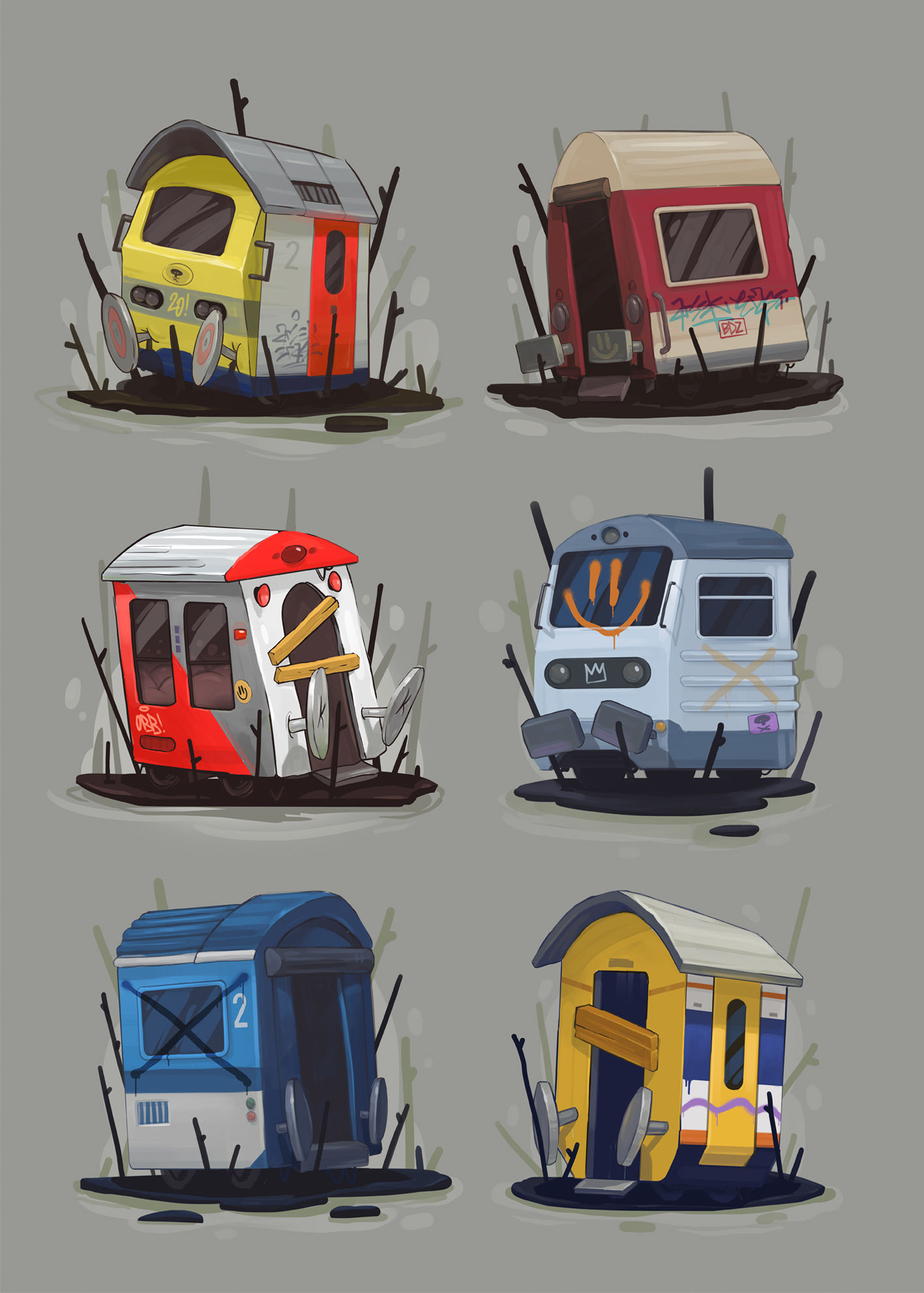 Trainspotting by Arsek & Erase