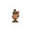 Thumbnail: Mister Card Mascot Pin by 123 Klan