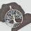 Thumbnail: 925 Silver Blue Opal Large Tree of Life Pendant