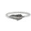 Thumbnail: 925 Silver Tiny Feather Ring