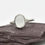 Thumbnail: 925 Silver Rainbow Moonstone Solitaire Ring
