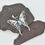 Thumbnail: 925 Silver Abalone/ Paua Shell Butterfly Pendant