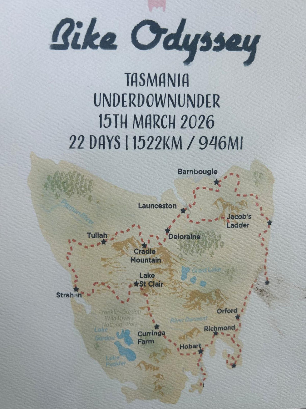202603 Theresa Tasmania Cycling