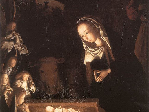 Nativity, At Night: A Christmas Poem: Inspired by the Art of Same Title of Geergen tot Sint Jans, 1490