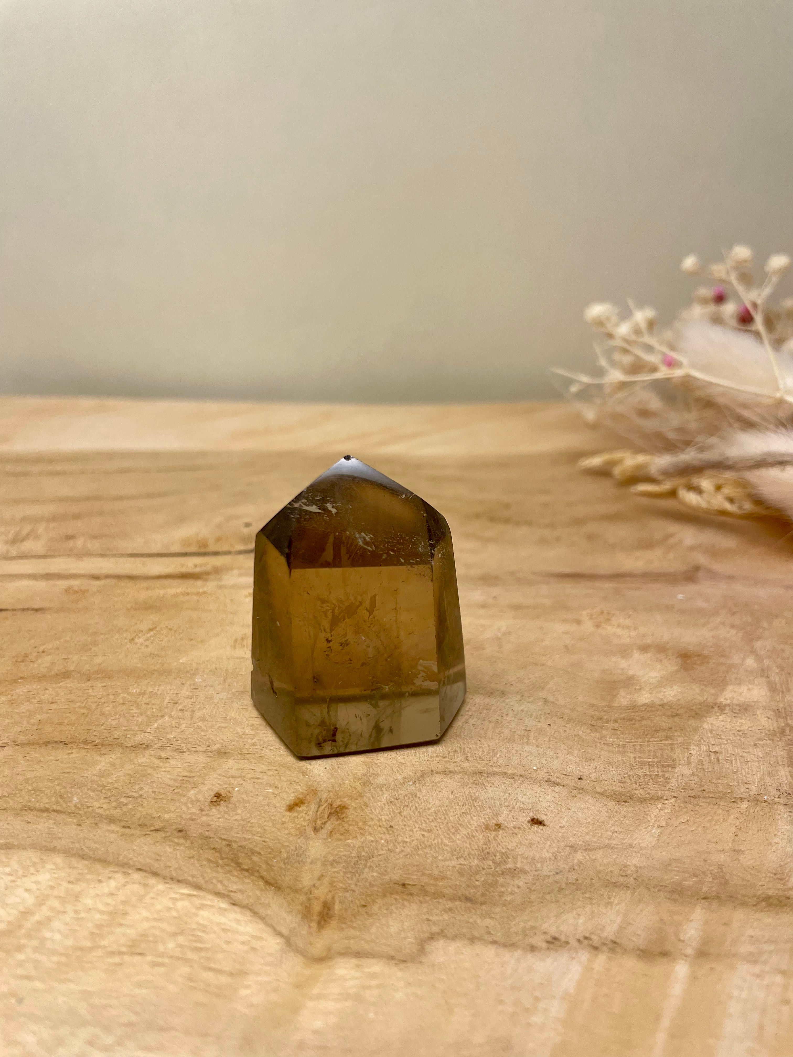 Pointe de Quartz Fumé