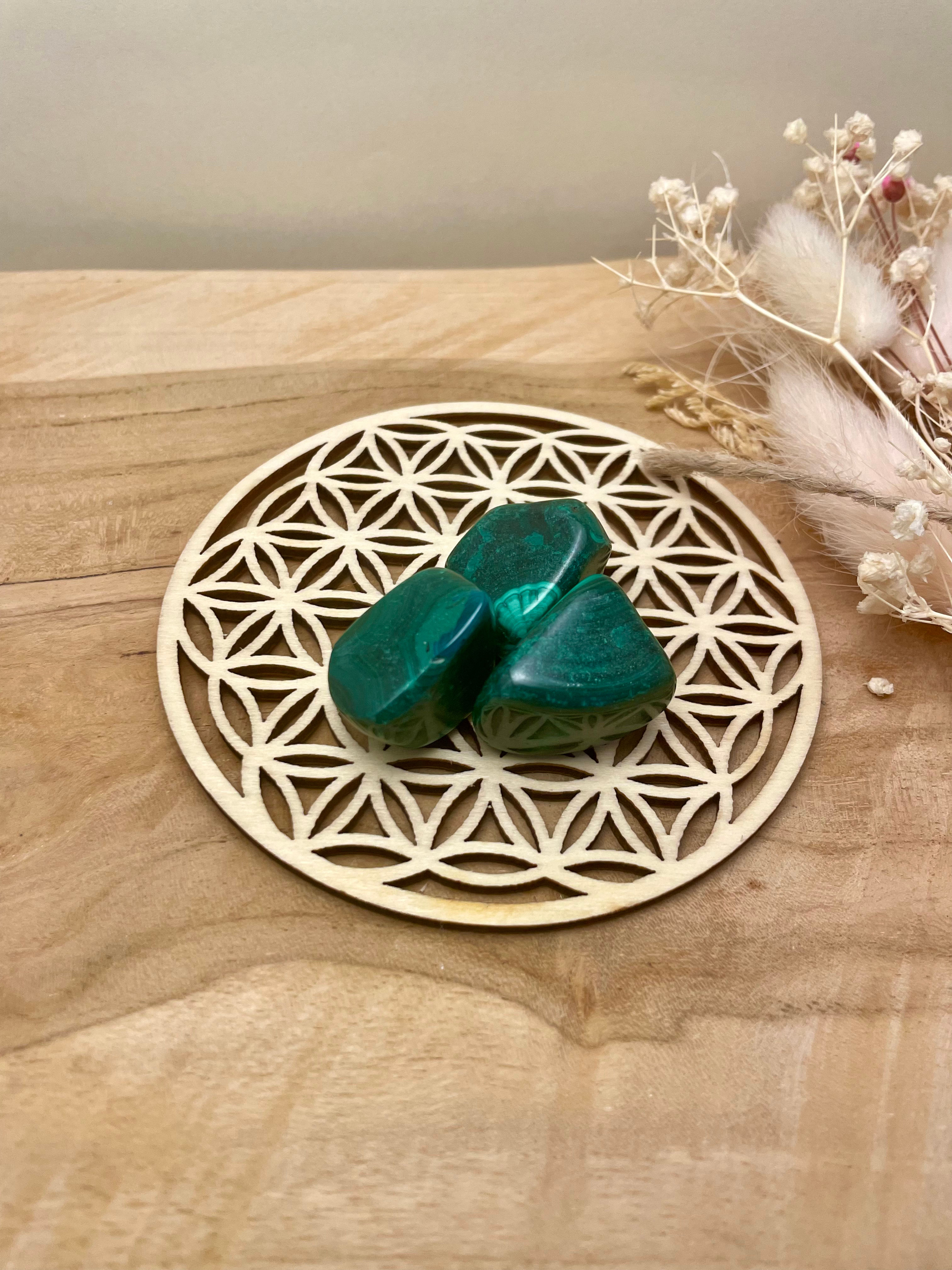 Malachite - Pierre roulée 