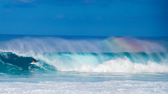 Hawaiian Surf Rainbow
