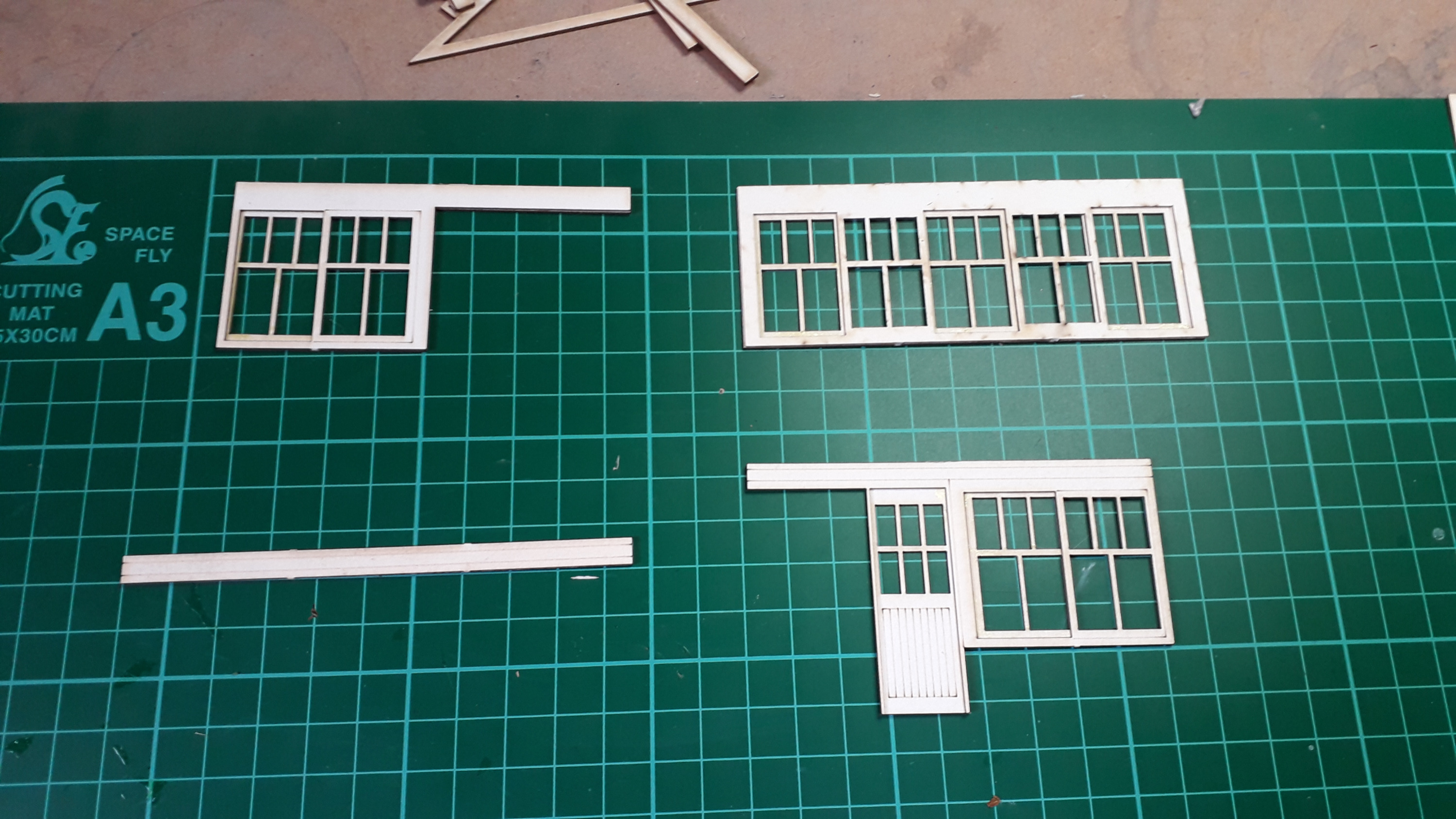 Lasercut Signal Box Kit (by LCUT) SoddinghamunderPiddle RMweb
