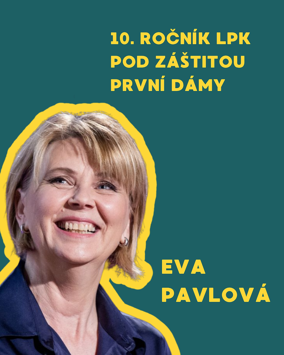 Eva Pavlová, záštita 10. ročníku LPK, marketingové portfolio