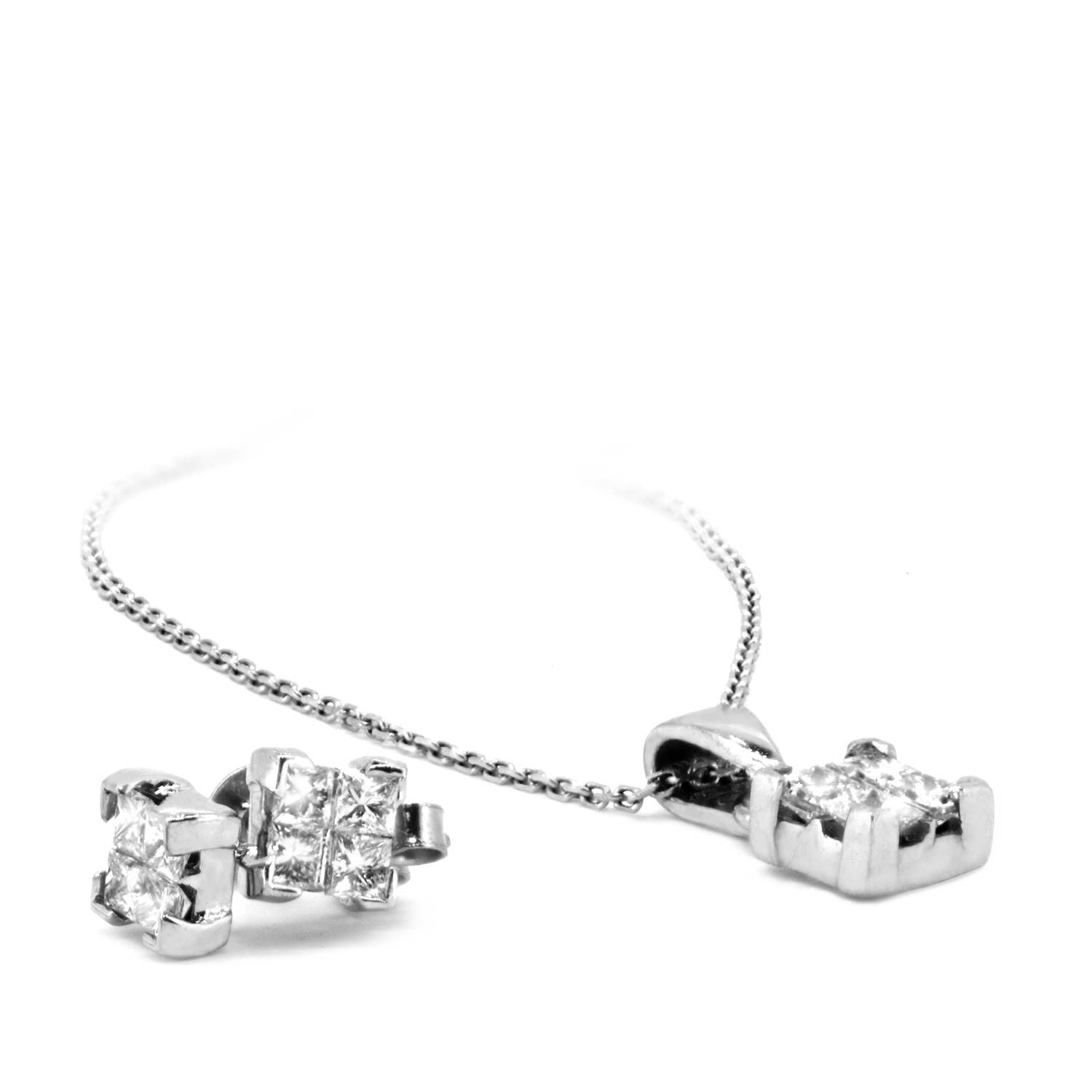 Diamond Square Invisible Setting Set