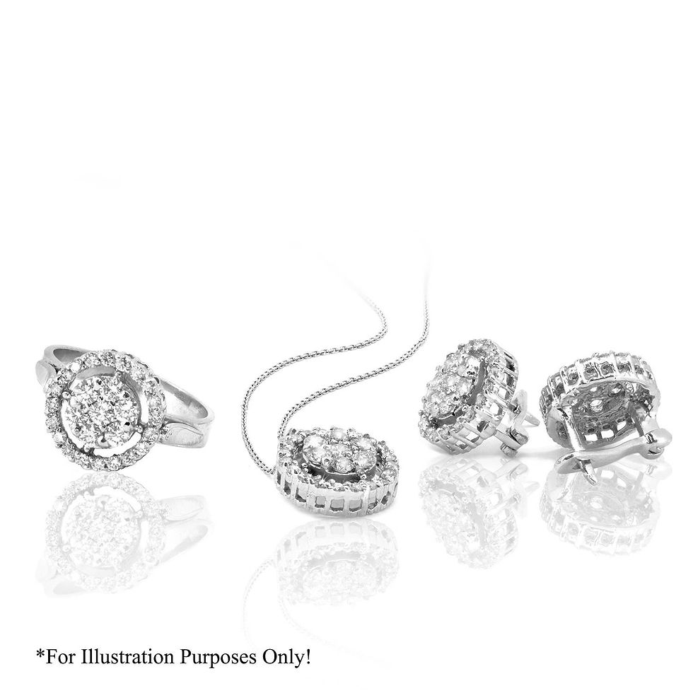 Thumbnail: Diamond Love Circle Ring