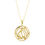 Thumbnail: Arabesque Frame "God" الله Personalized Pendant