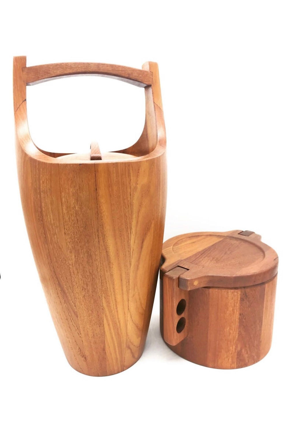 Large Vintage Ice Bucket/Wine Cooler by Jens H. Quistgaard for Nissen of Denmark