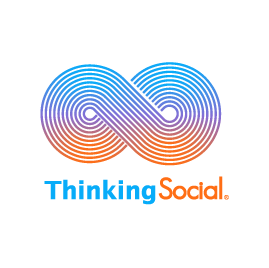 Thinking Social Agencia de logo