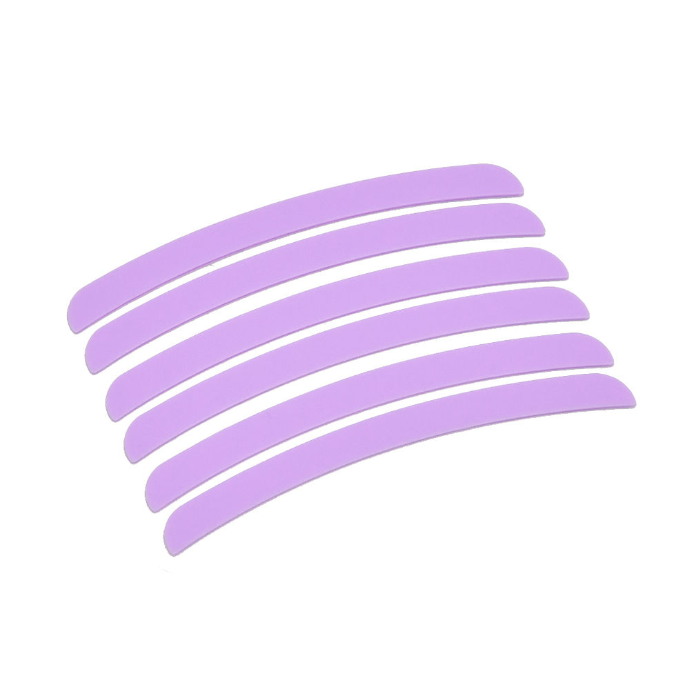 תמונה ממוזערת: NEW Reusable Lash Lift Perm Eye Pads Silicone Stripe Lash Lift Sticky Tape Eyela