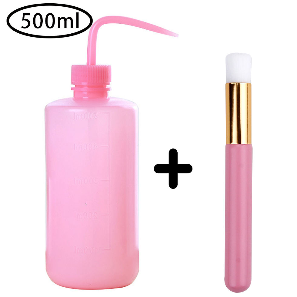 Thumbnail: Eyelash Removal Cleaning Kit Eye Lash Clean Brush Washing Bottle Eyebrow Applica