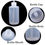 תמונה ממוזערת: Eyelash Removal Cleaning Kit Eye Lash Clean Brush Washing Bottle Eyebrow Applica