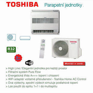 akce klimatizace Toshiba Parapetní jednotka