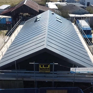 Commercial Flat Roofing Project