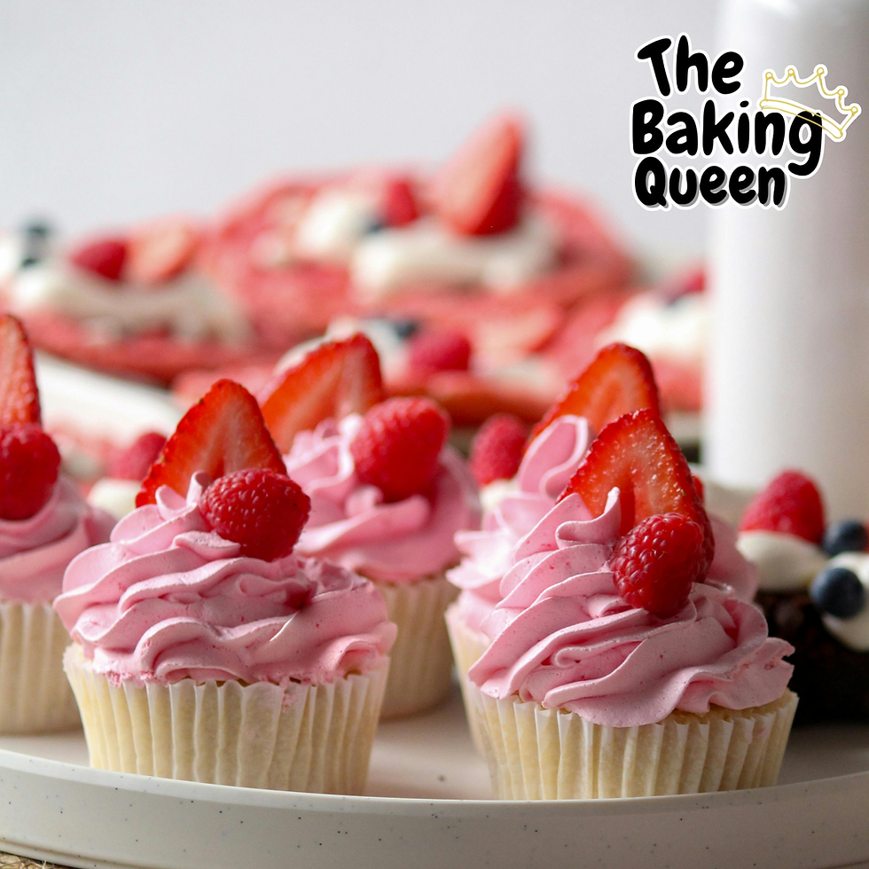 strawberry-cupcakes-the-baking-queen-donington-boston-lincolnshire