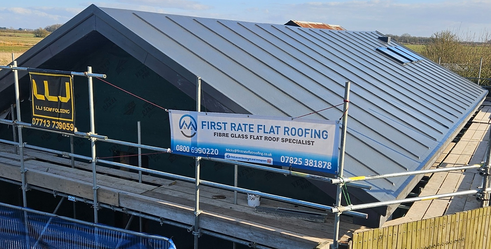 Highly Rated Flat Roofers based in Boston Lincolnshire