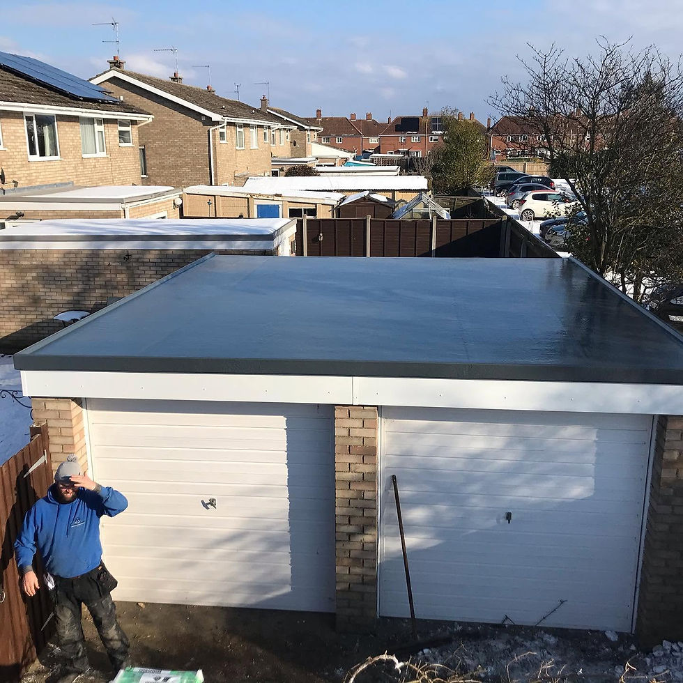 Flat Roofs for Outbuildings