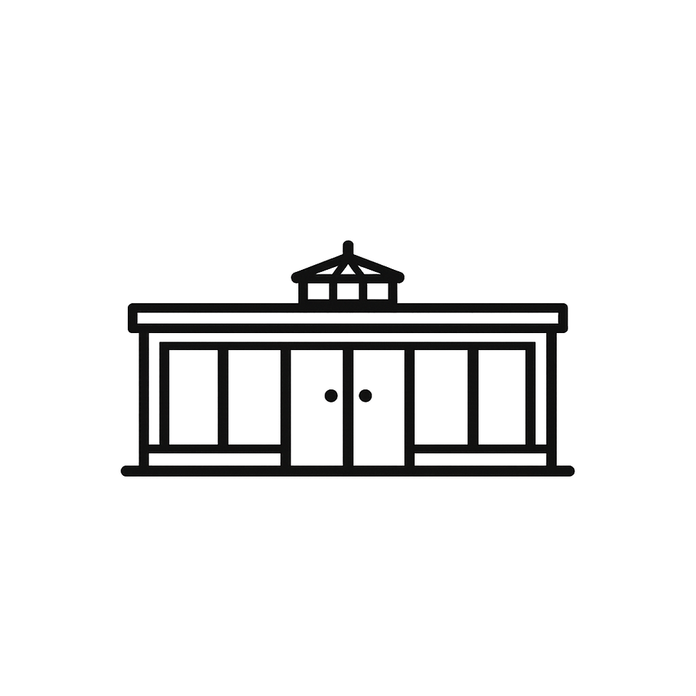 Flat Roof with Small Lantern Icon.svg