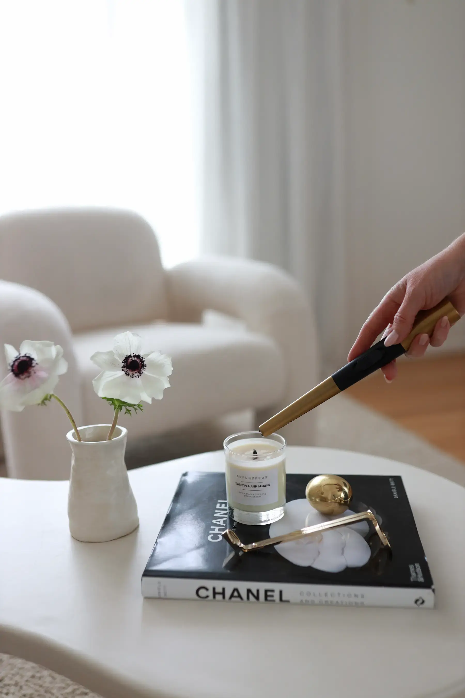 ​​​​​​​Unwind & Glow Bundle | Scented Soy Candle & Rechargeable Flint Lighter