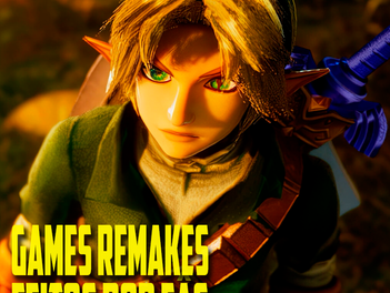 18 Remakes de Games feitos por fâs