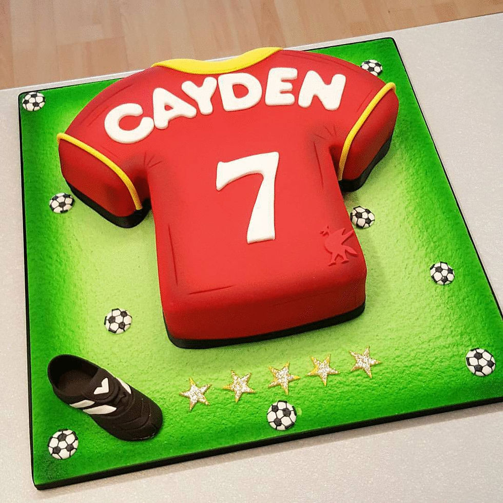 Liverpool Football Cake