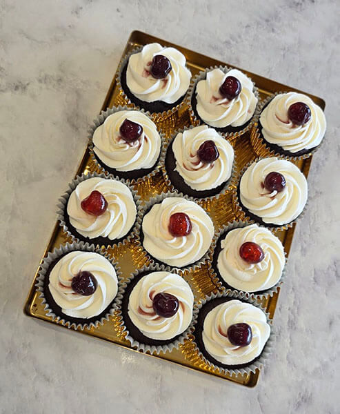 Black Forest cupcake