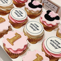 Minnie Mouse Cupcakes 🐭🎀