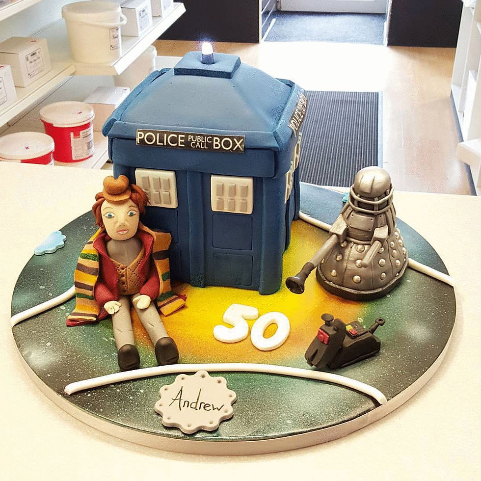 Dr Who cake
