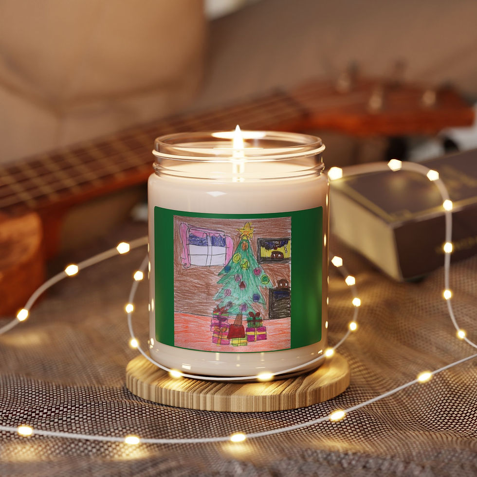 Thumbnail: It's Christmas Scented Soy Candle - 9oz Christmas Tree Design