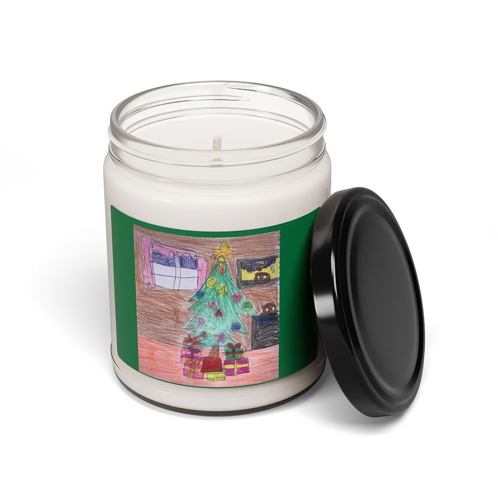 Thumbnail: It's Christmas Scented Soy Candle - 9oz Christmas Tree Design