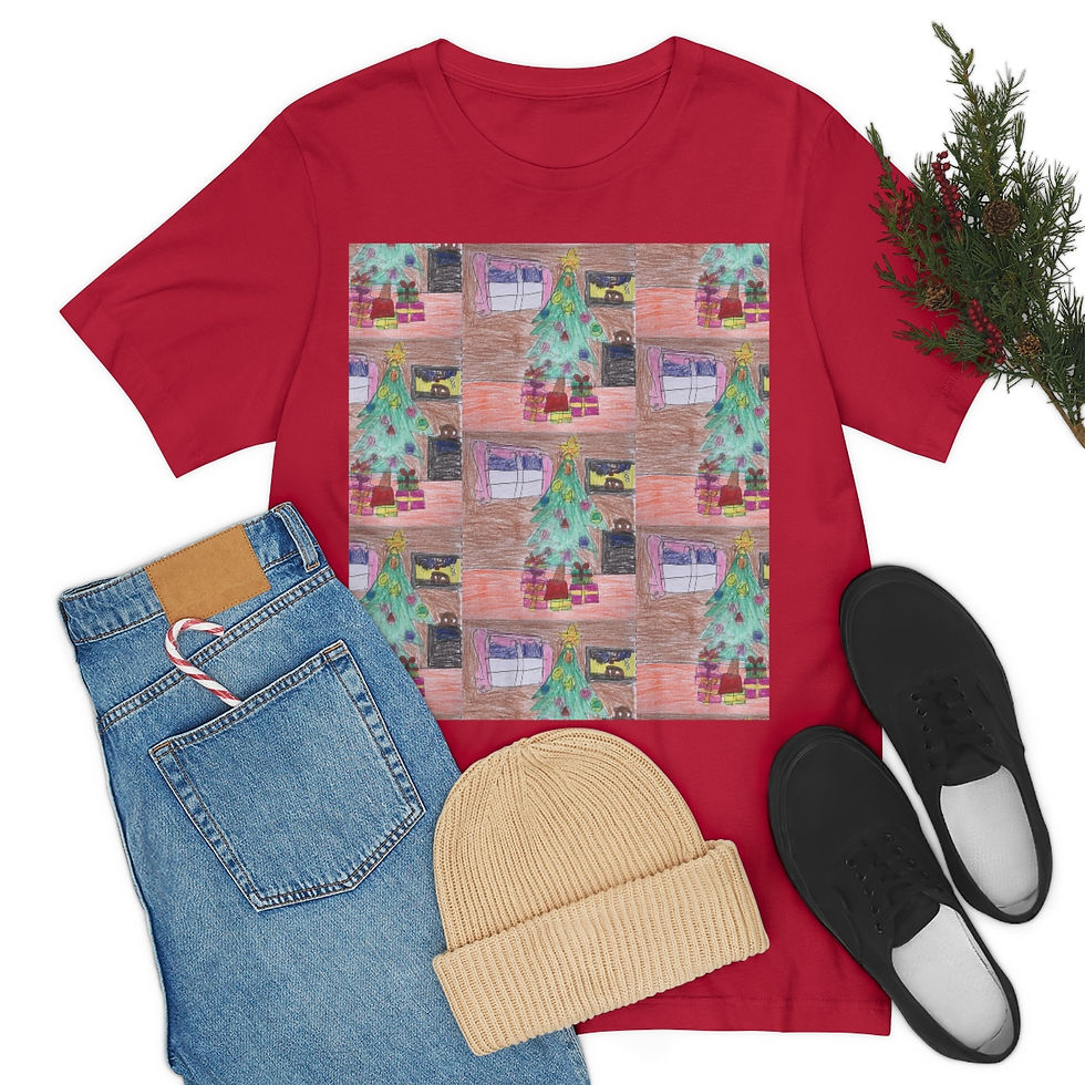 Thumbnail: Unisex Short Sleeve Christmas Tee