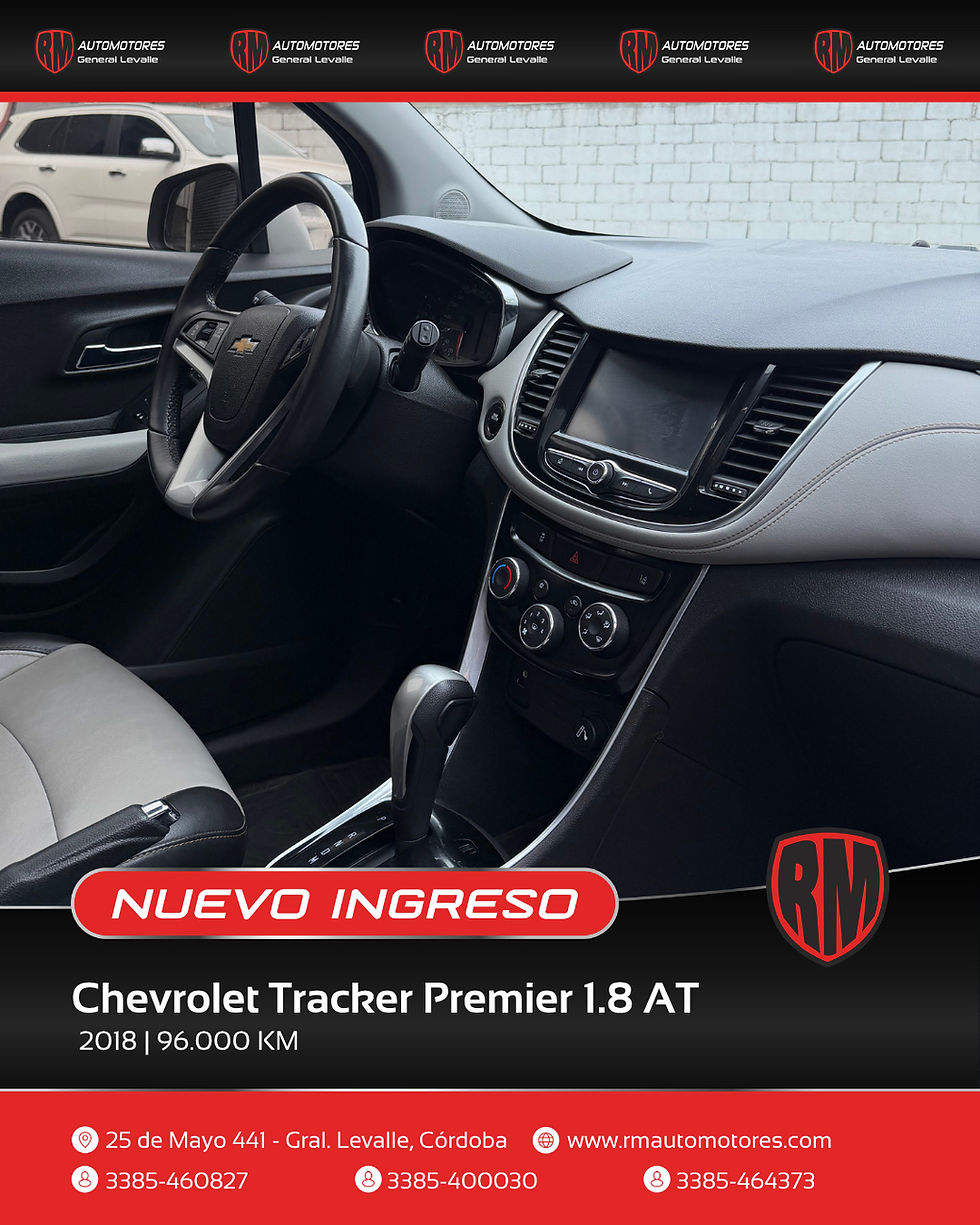 Miniatura: Chevrolet Tracker Premier 1.8 AT 