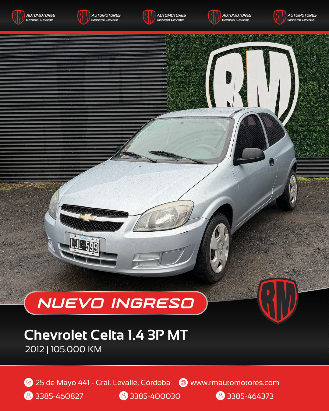 Chevrolet Celta 1.4 3P MT