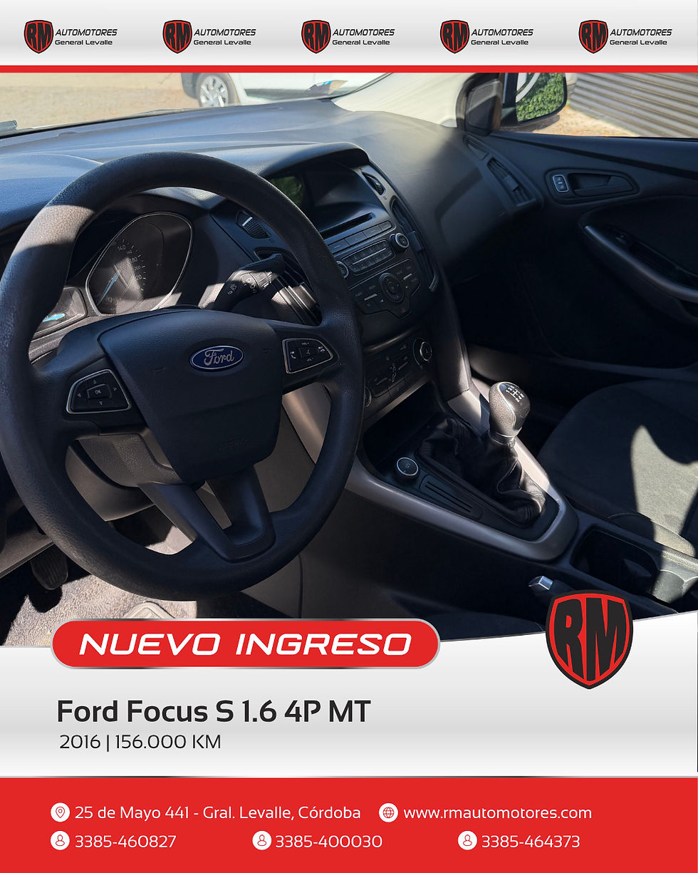 Miniatura: Ford Focus S 1.6 4P MT