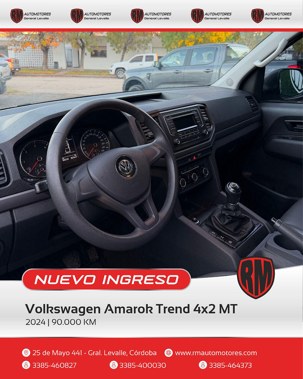 Miniatura: Volkswagen Amarok Trend 4x2 MT