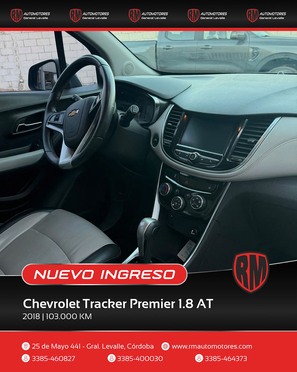Miniatura: Chevrolet Tracker Premier 1.8 AT
